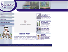 Tablet Screenshot of lasko.com.br